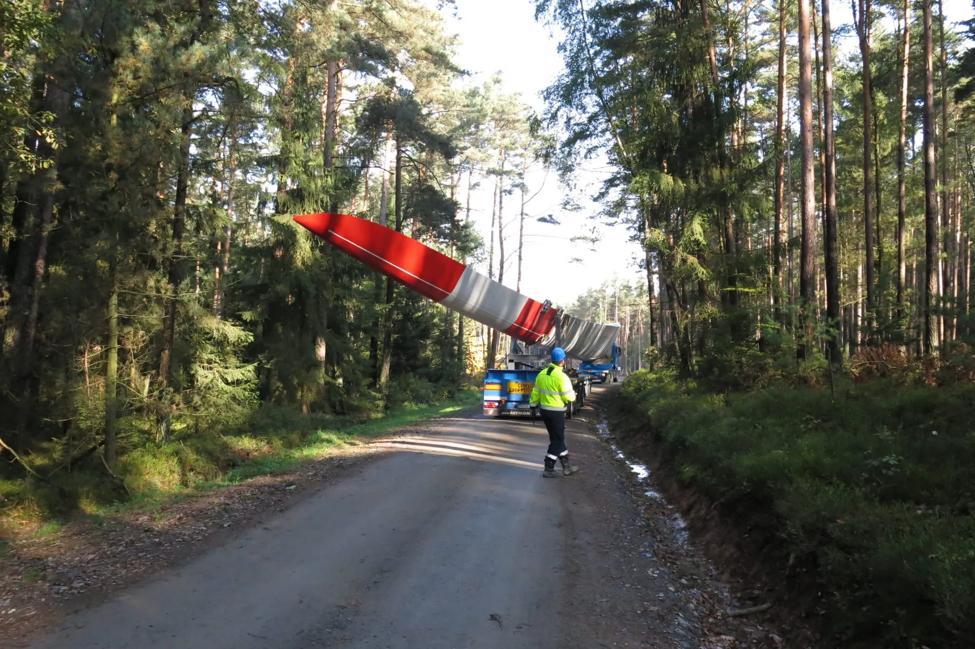Blatttransport Hohe Straße