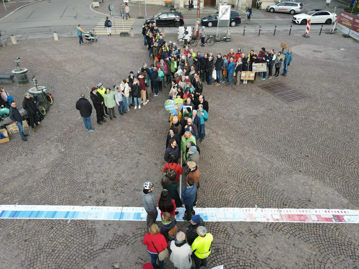 Menschliches Windrad