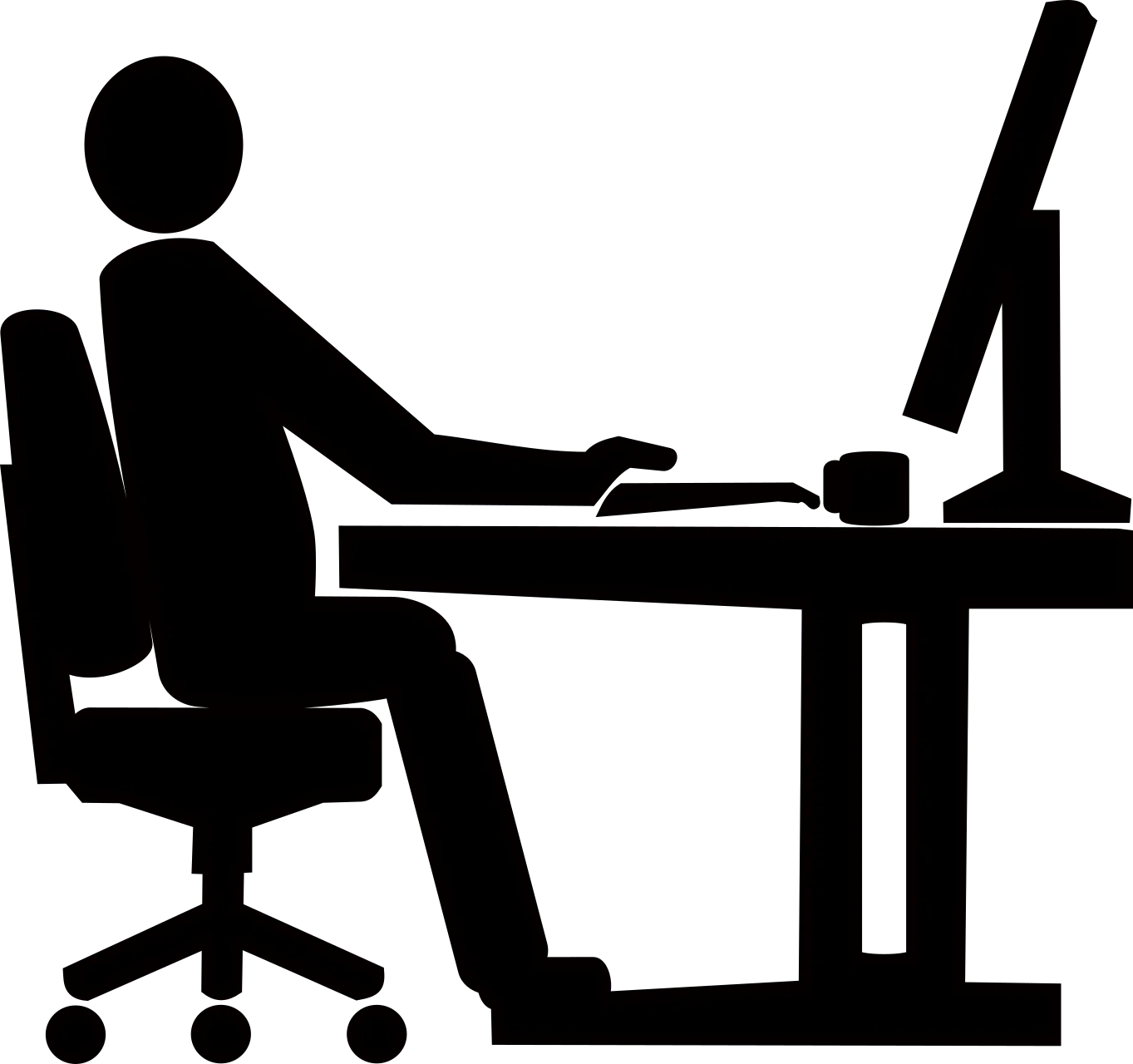 Computer-Arbeitsplatz