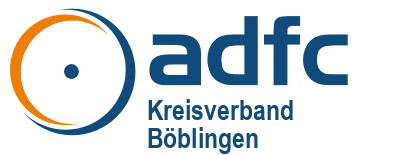 Logo des Allgemeiner Deutscher Fahrrad-Club Kreisverband Böblingen (ADFC) Der ADFC fördert das Radfahren und oganisiert Radtouren und Ausflüge