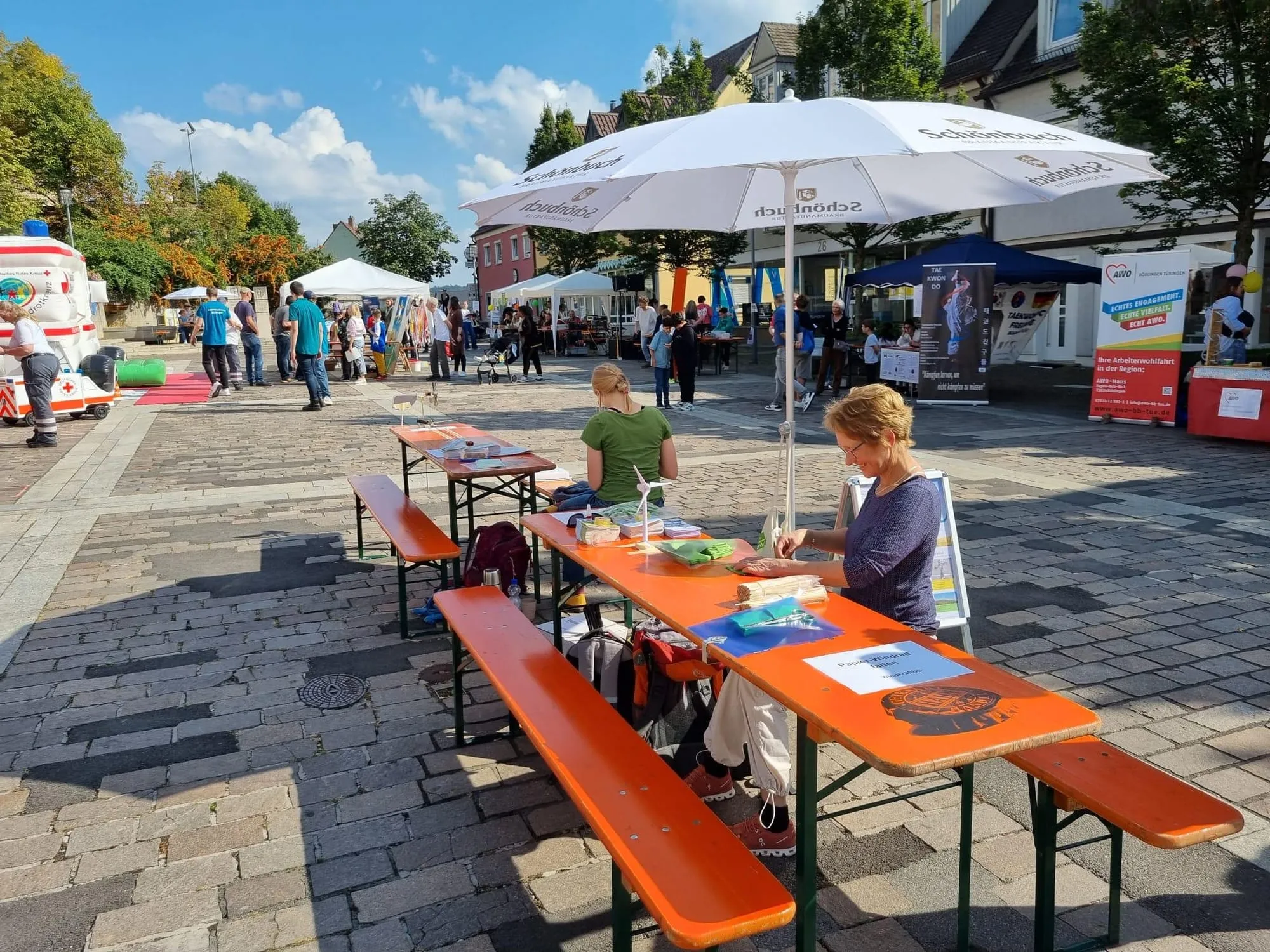 Vorbereitungen, Bild: WindkraftBB